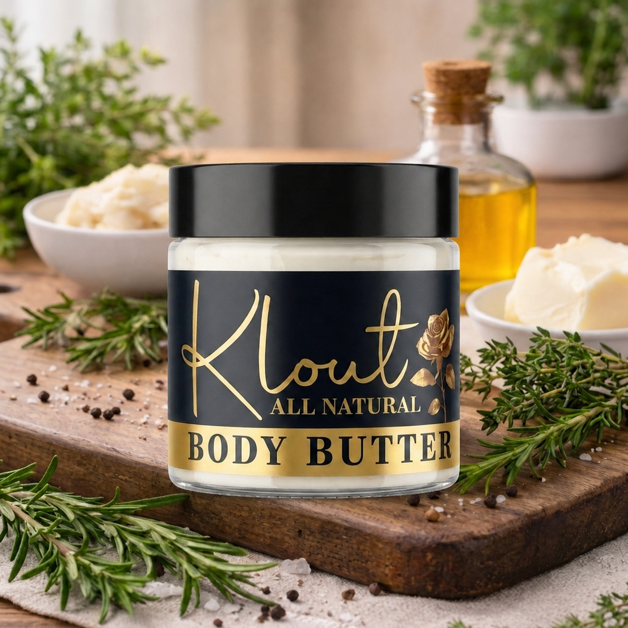 Klout Tallow – 100% Pure Tallow - Unscented (4 oz)